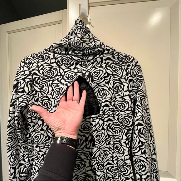 KSL sz M Pullover Cowl Neck Tunic Sweater - Picture 6 of 9